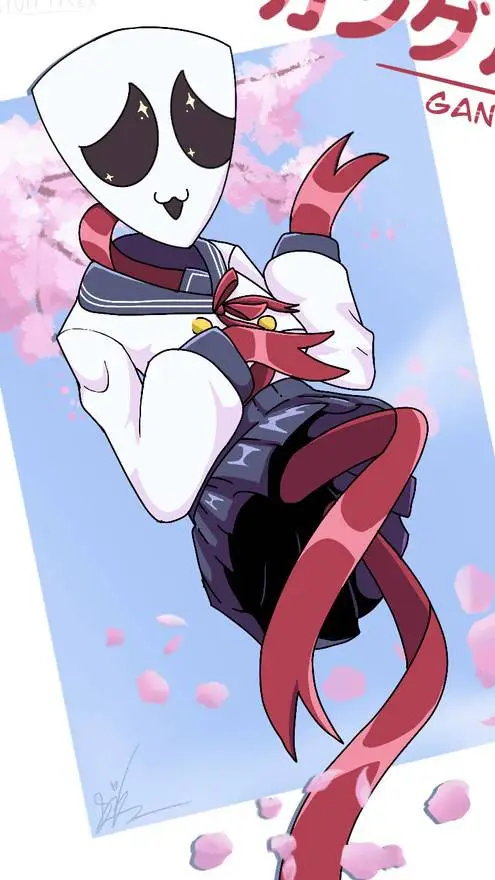 ai character: gangle background