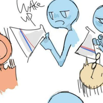 chat with ai character: red x blue 