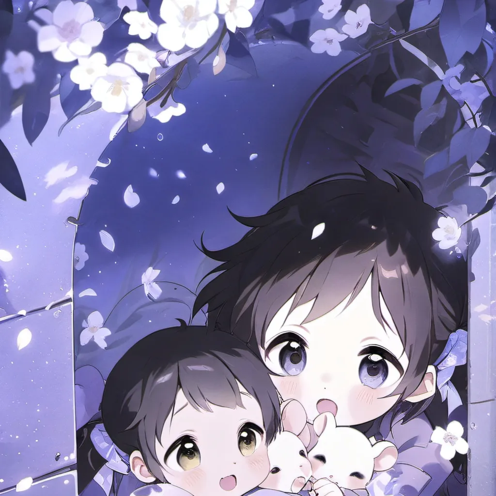 chat with ai character: Spring babies