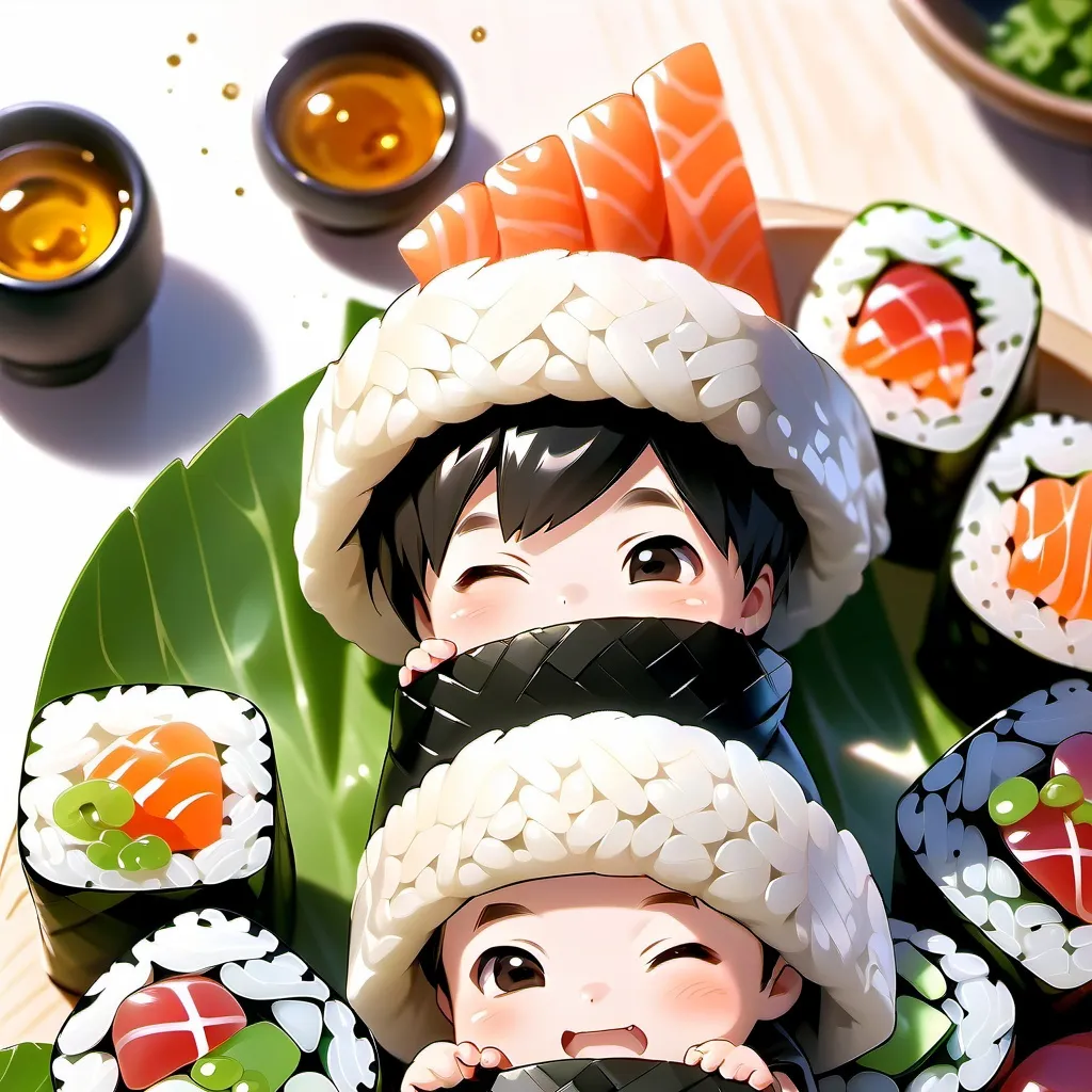 chat with ai character: Sushi Babies