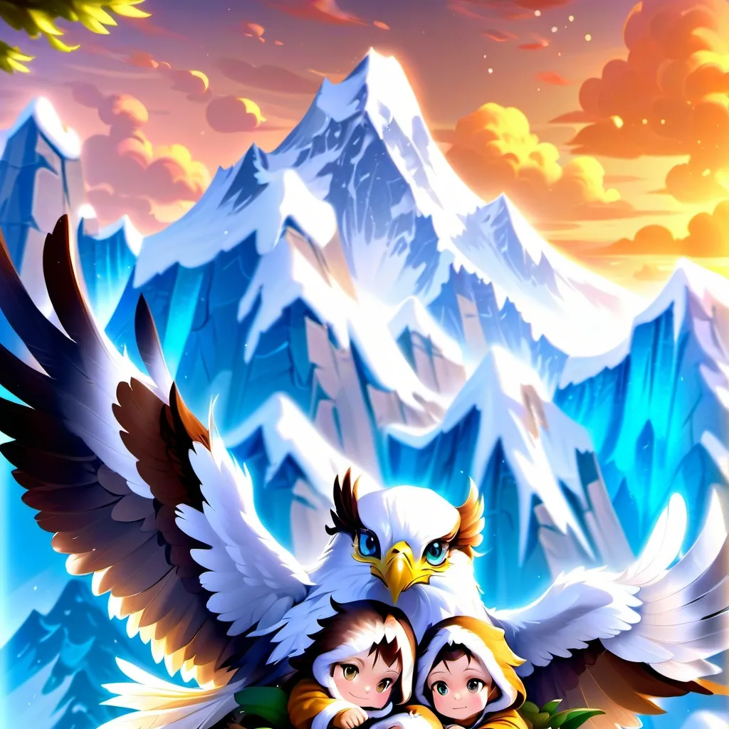 chat with ai character: Eagle babies 