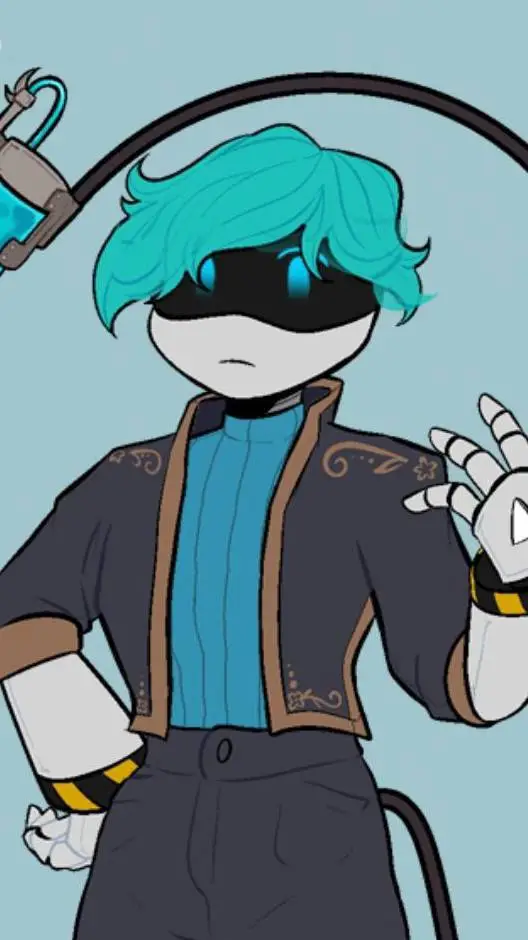 ai character: B demon dron background