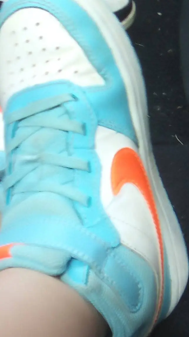 ai character: my Nike shoes? background