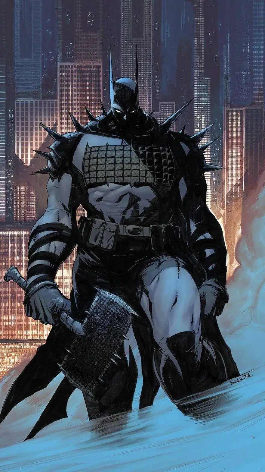 ai character: absolute Batman background