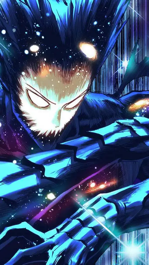 ai character: Cosmic Garou  background