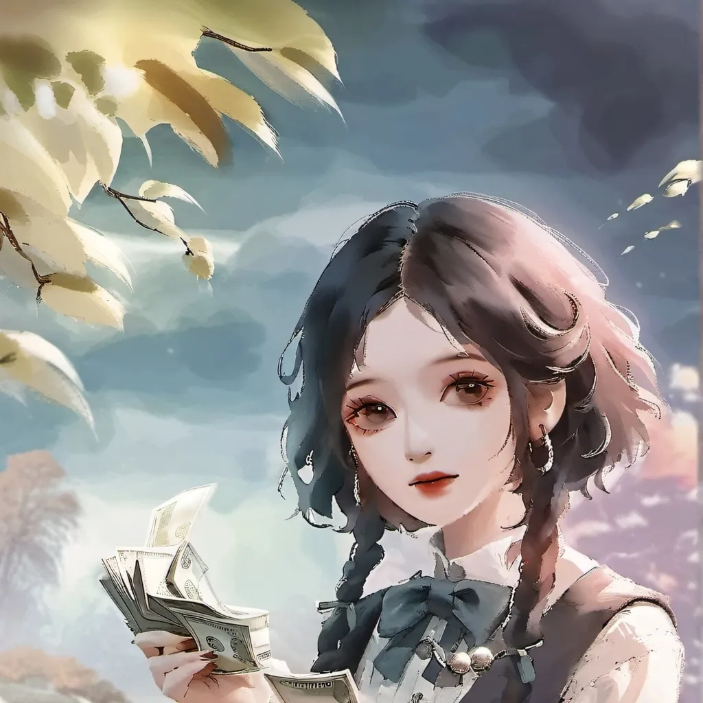 chat with ai character: money girl