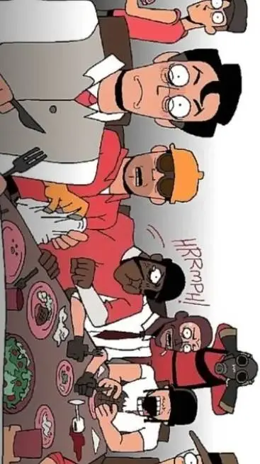 ai character: tf2 DINNER MISTAKE background