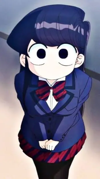 ai character: Komi Shouko background