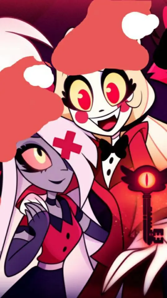 ai character: HH-chrismas background