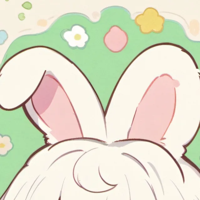 chat with ai character: little easter baby