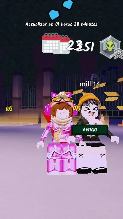 ai character: milli x noobi xd background