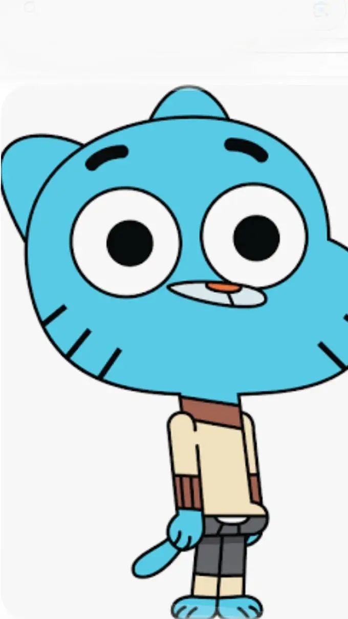 ai character: Gumball Watterson  background