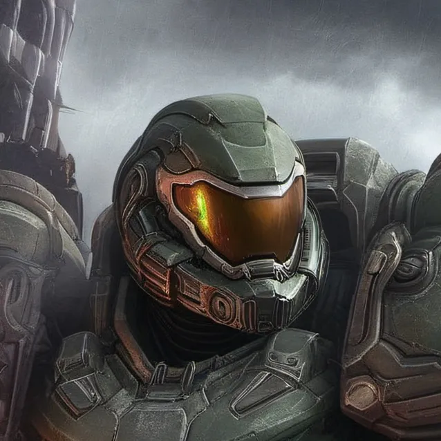chat with ai character: doomgguy
