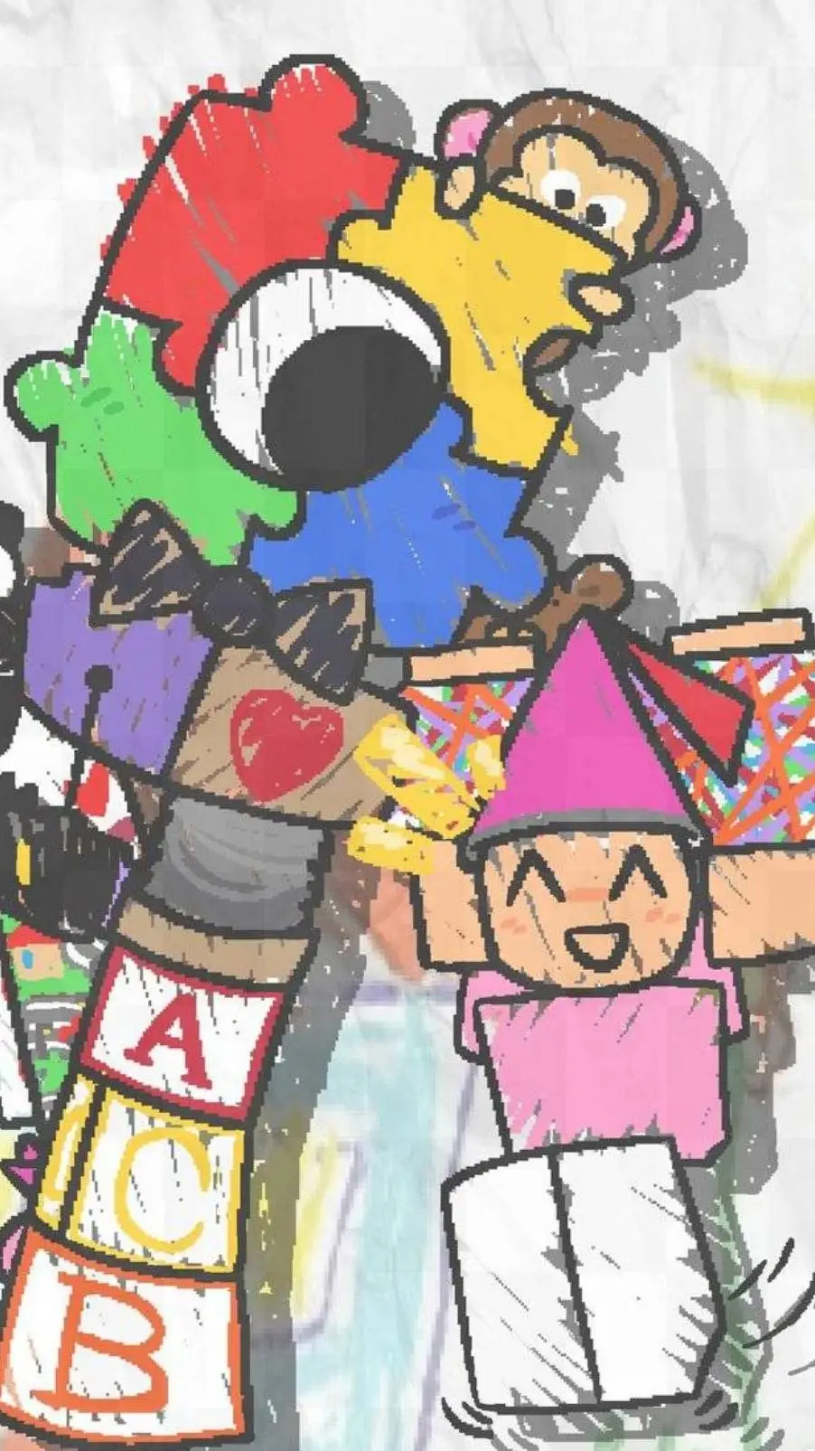 ai character: Mr. screwy background