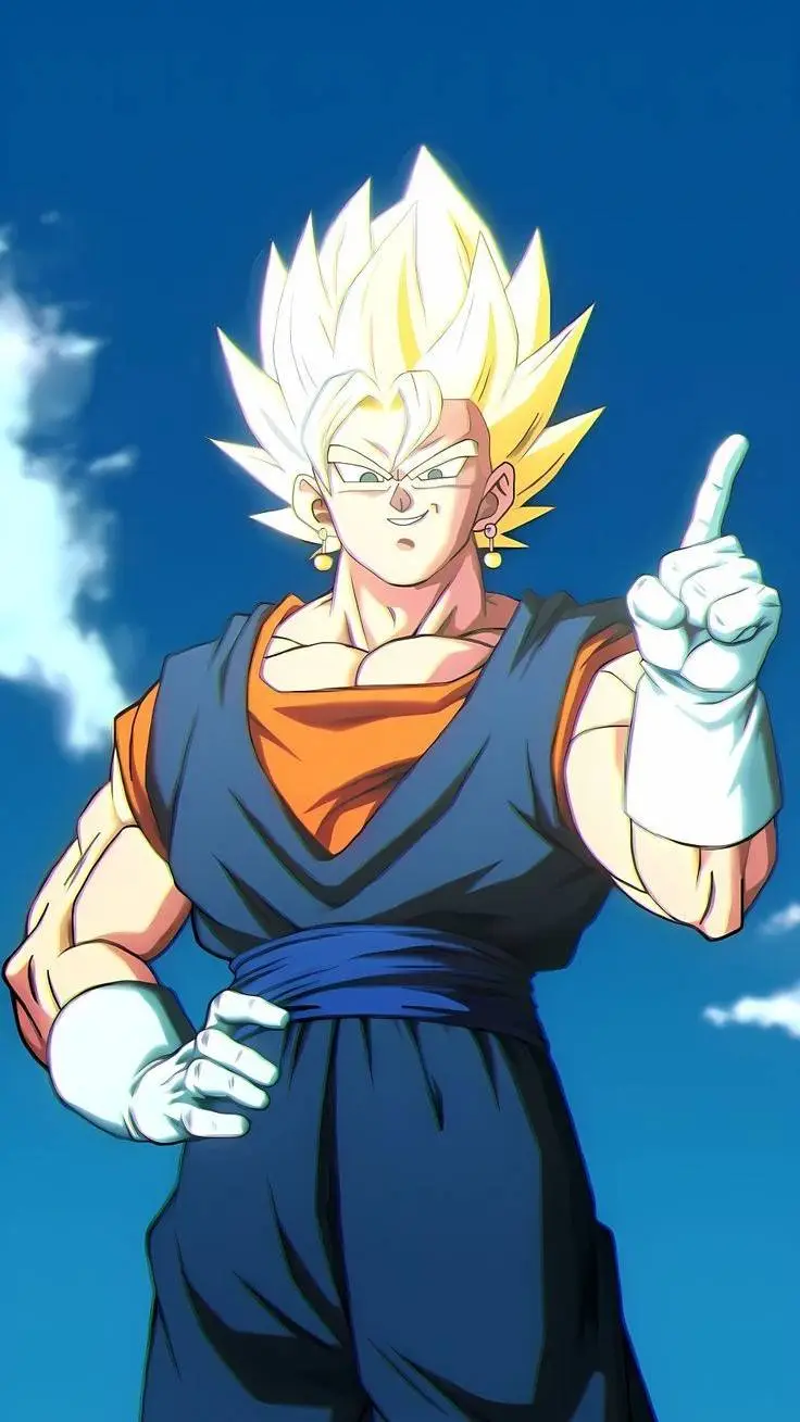 ai character: Super Vegito  background