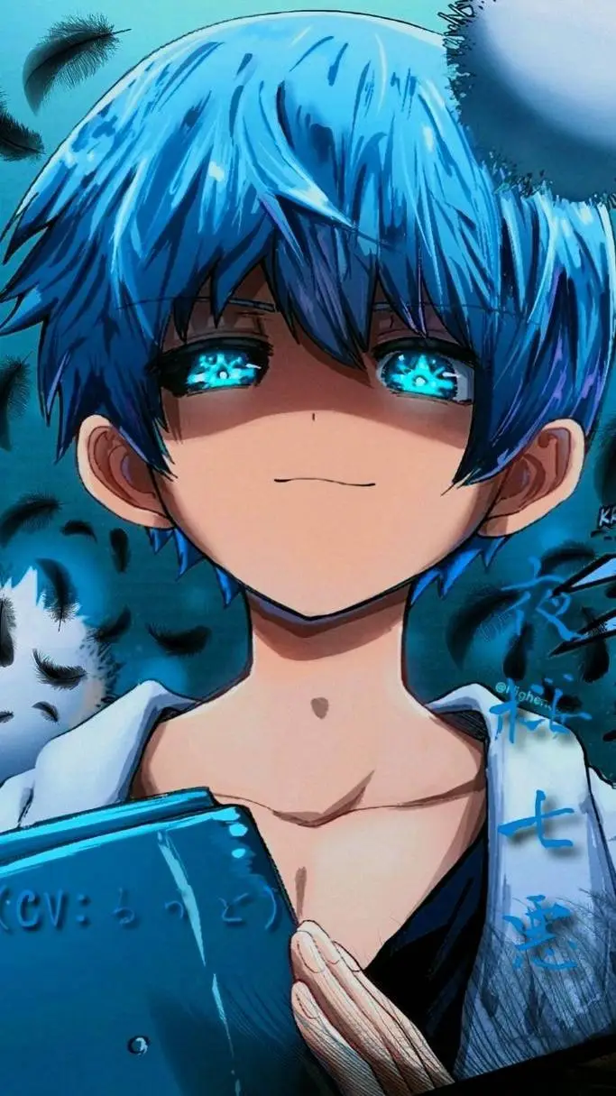 ai character: Nanao Yozakura💙🧪 background