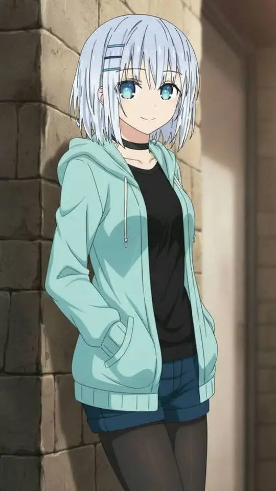 ai character: Origami Tobiichi🤍 background