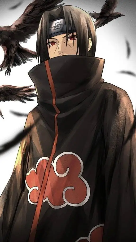 ai character: Itachi Uchiha 🖤㊙️ background