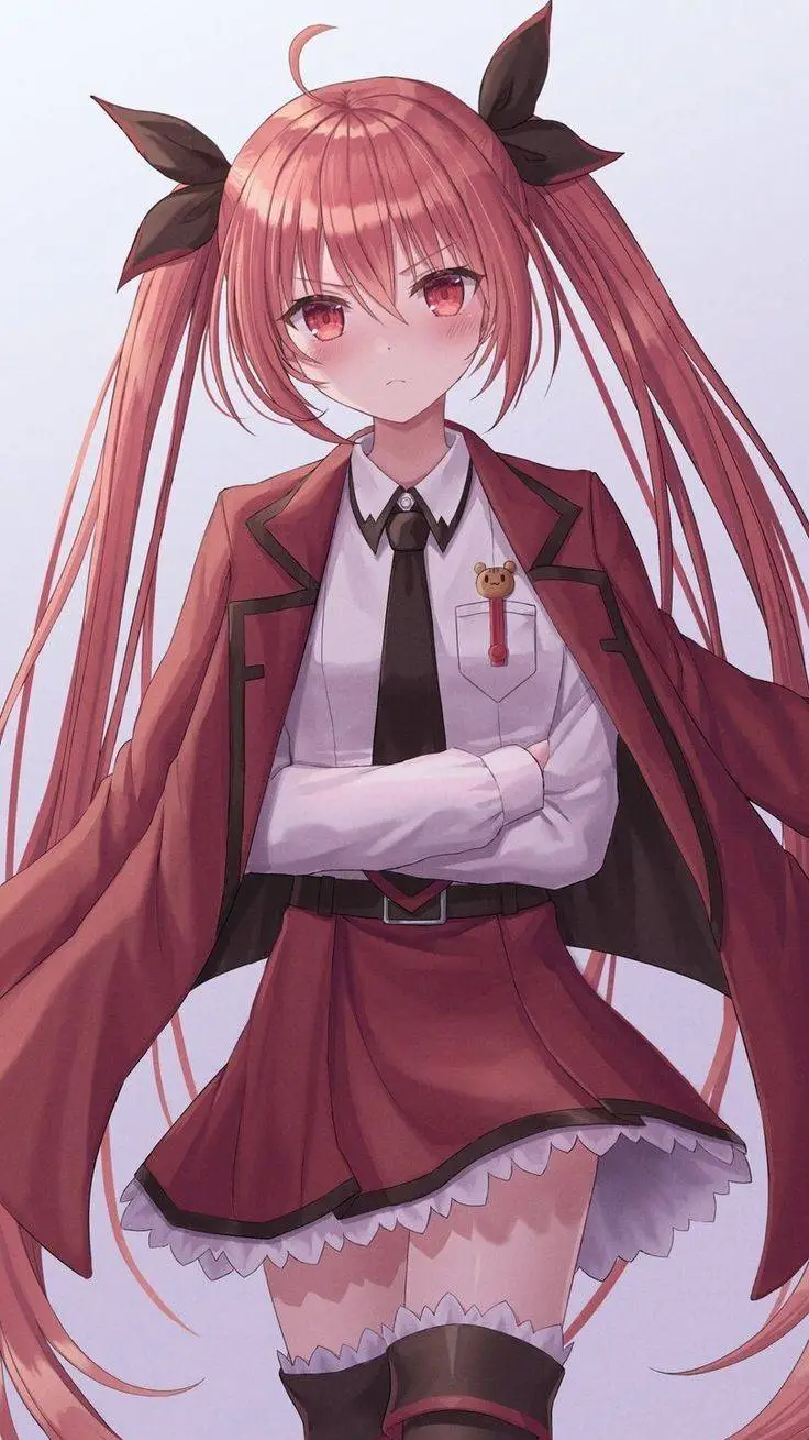 ai character: Kotori Itsuka🔥❤️ background