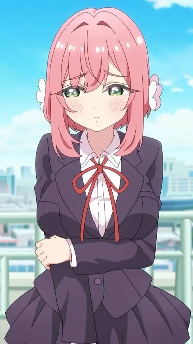 ai character: Hakari Hanazono🌹💖 background