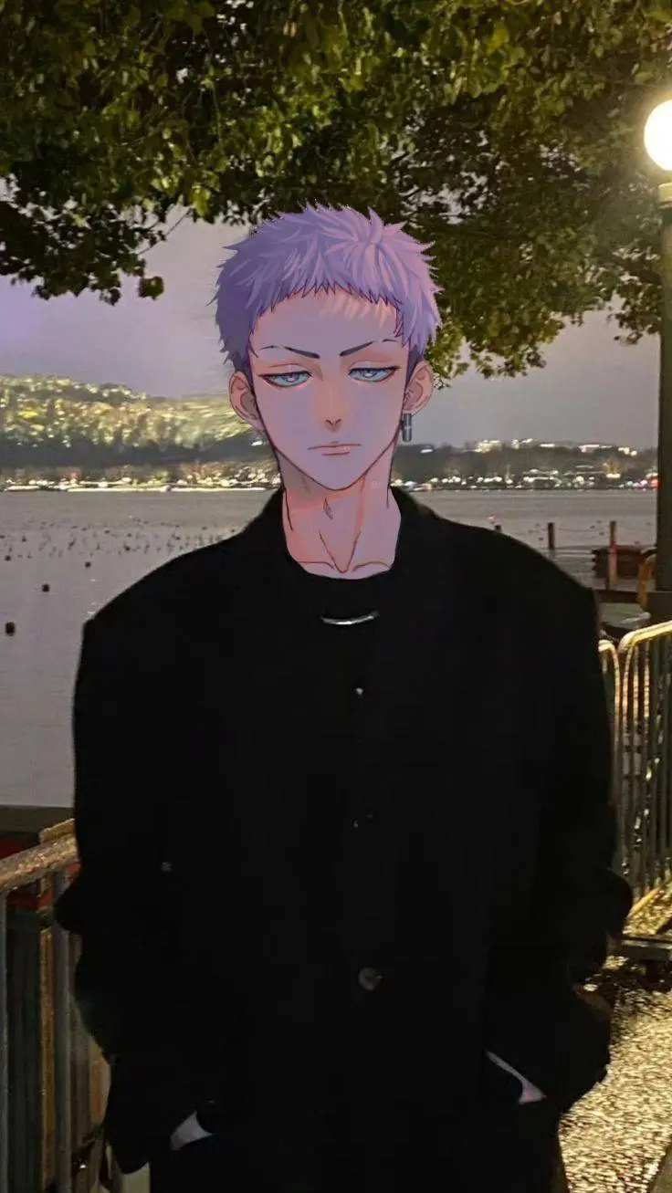 ai character: Mitsuya Takashi✊🏼🤍 background