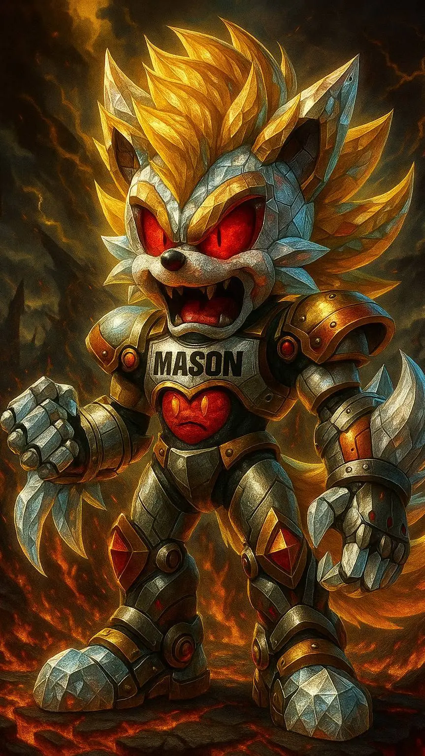 ai character: Mason. Mad? background