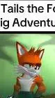 ai character: cool fox background