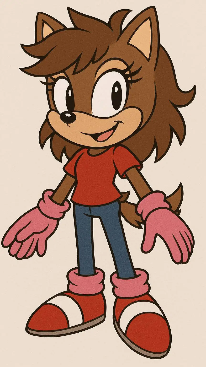 ai character: Arabella creeper. background