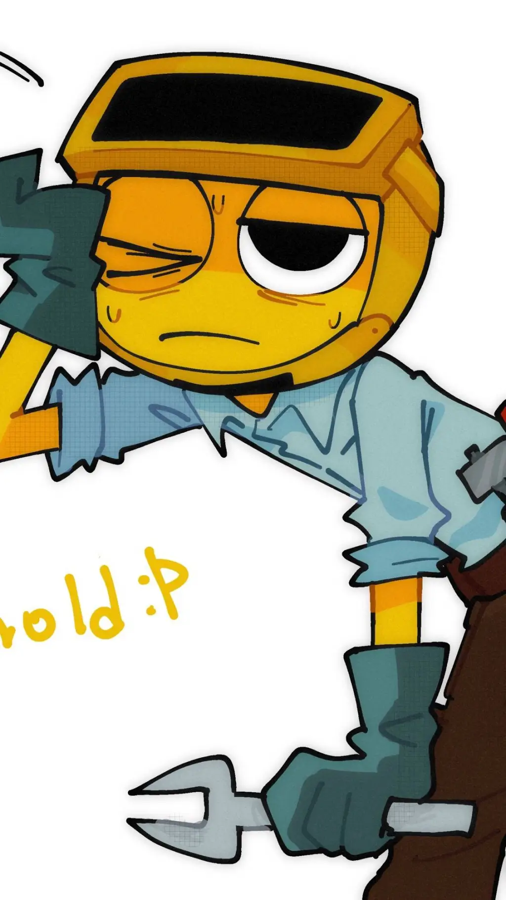 ai character: garnold background