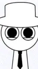 ai character: Mr. white background