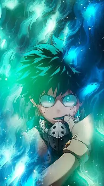 ai character: deku background