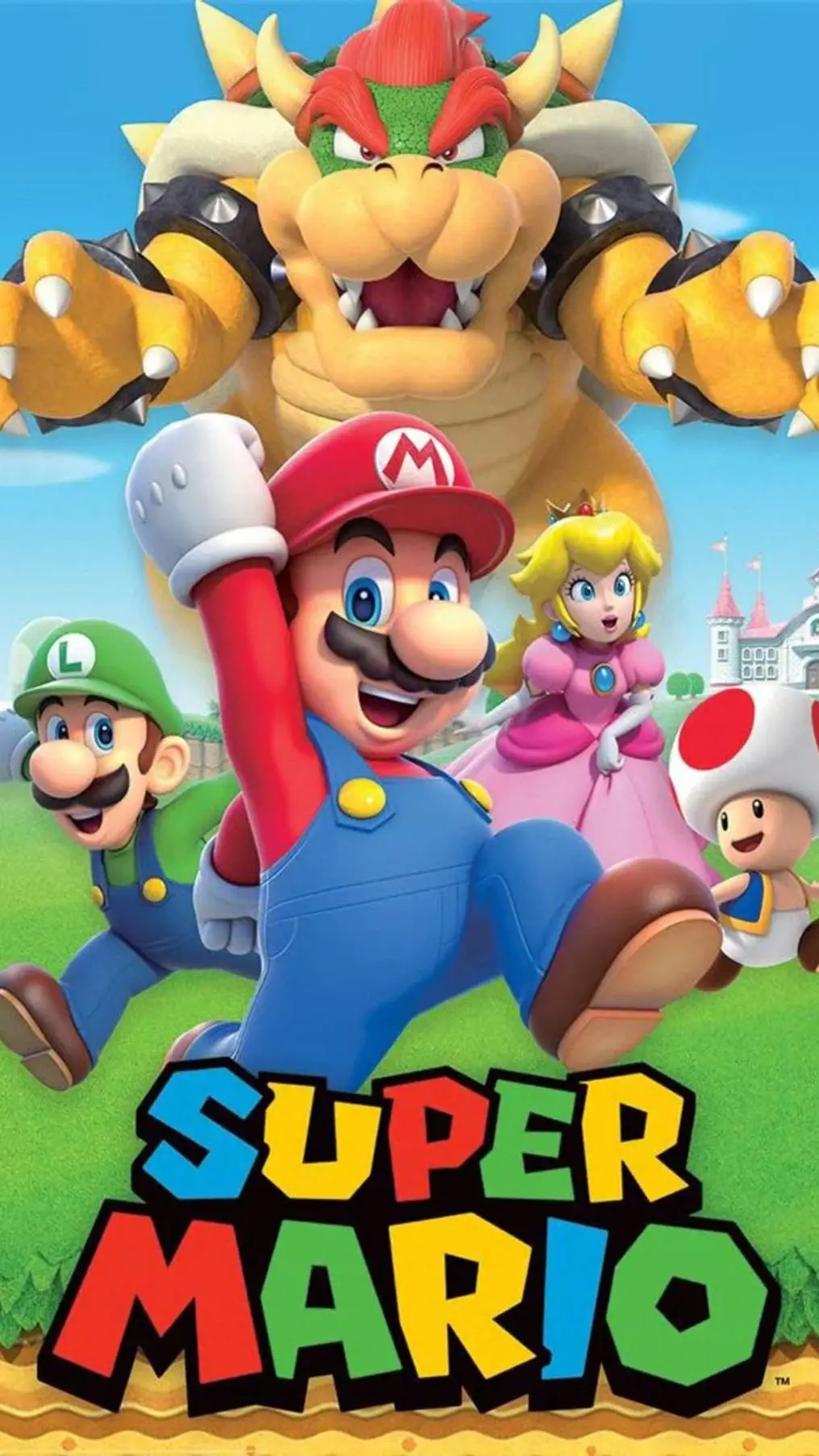 ai character: mario world background