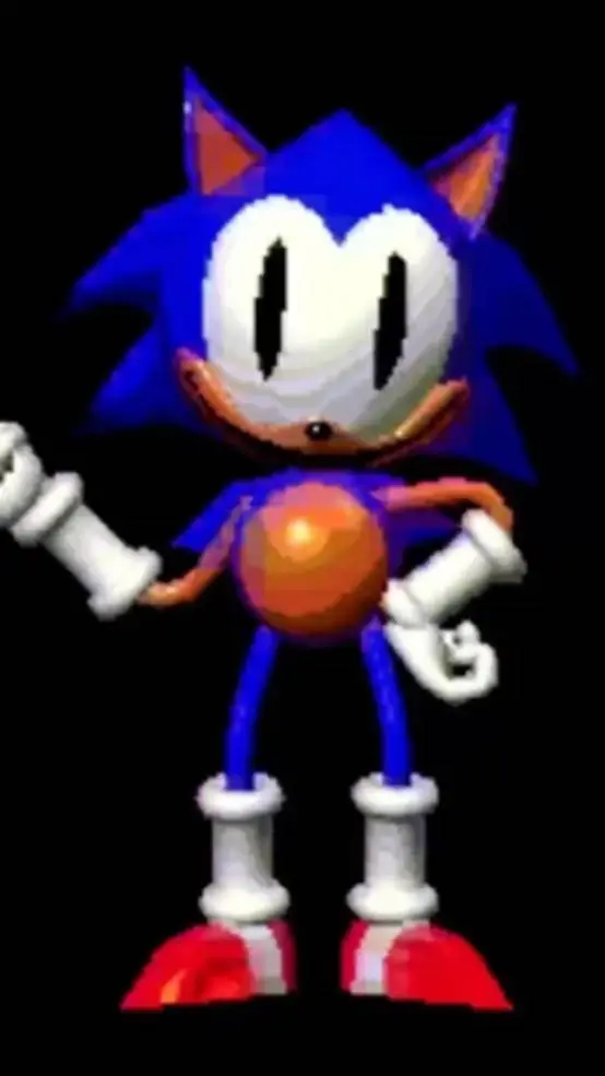 ai character: Rewrite sonic background
