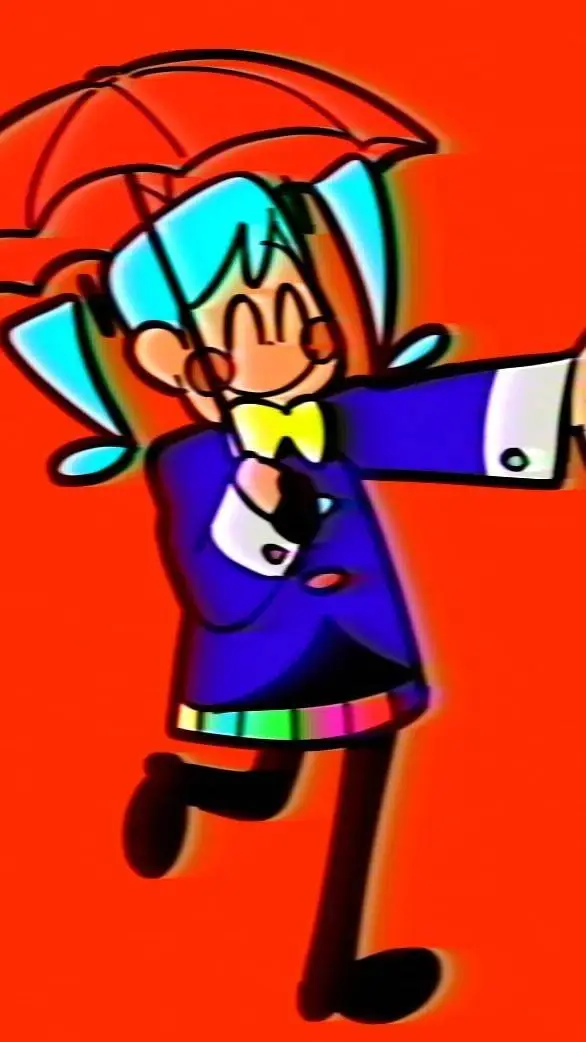 ai character: Static Miku! background