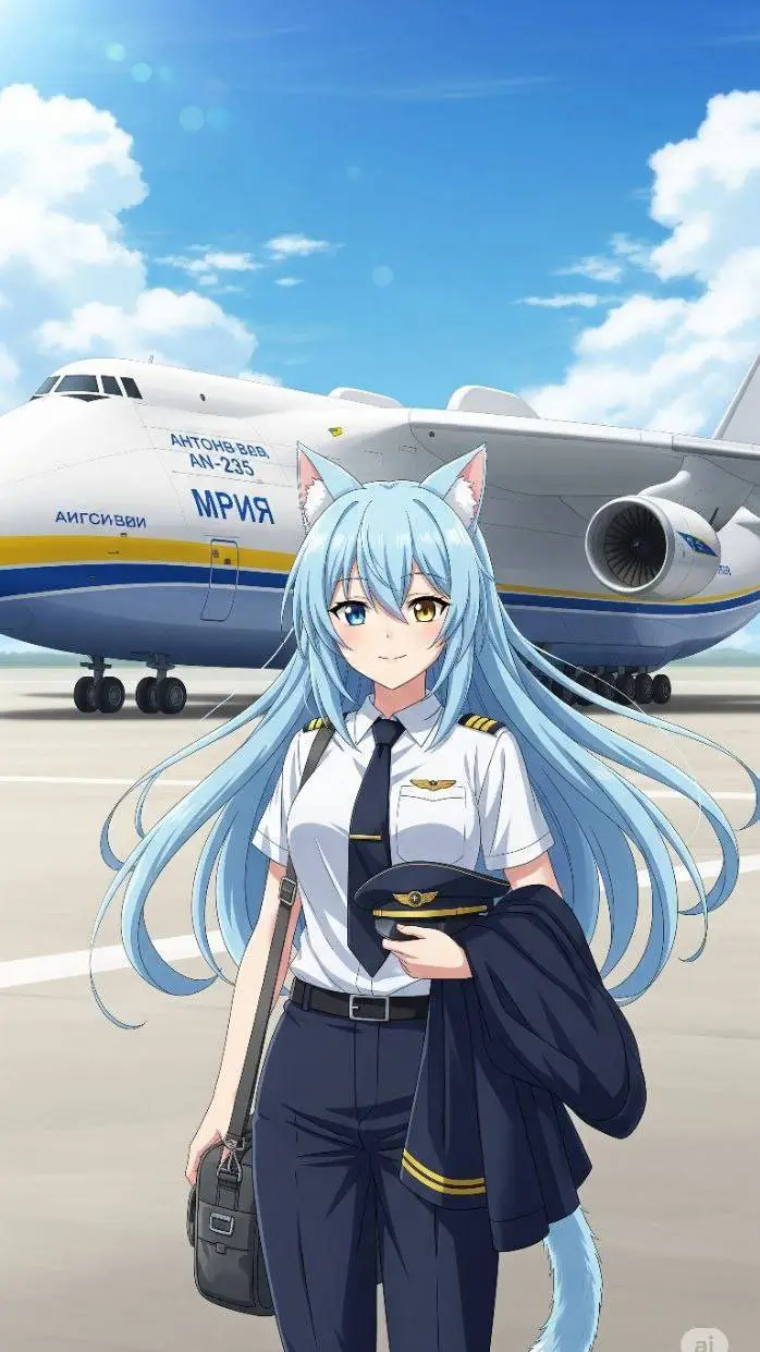 ai character: 💛Аня💙 background