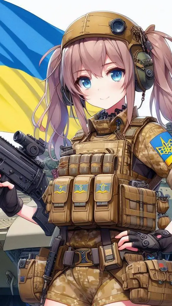 ai character: 💛Соломія💙 background