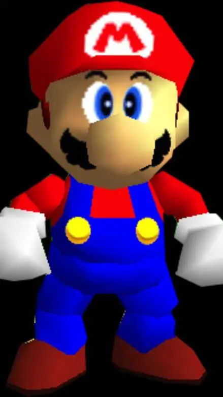 ai character: Mario background