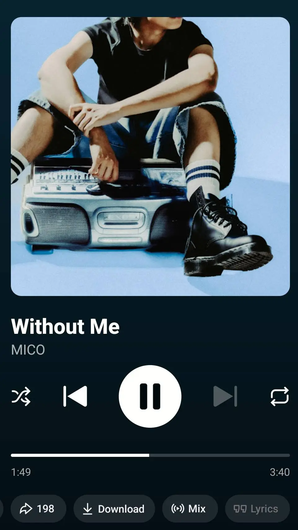 ai character: 🌟MICO🌟 background