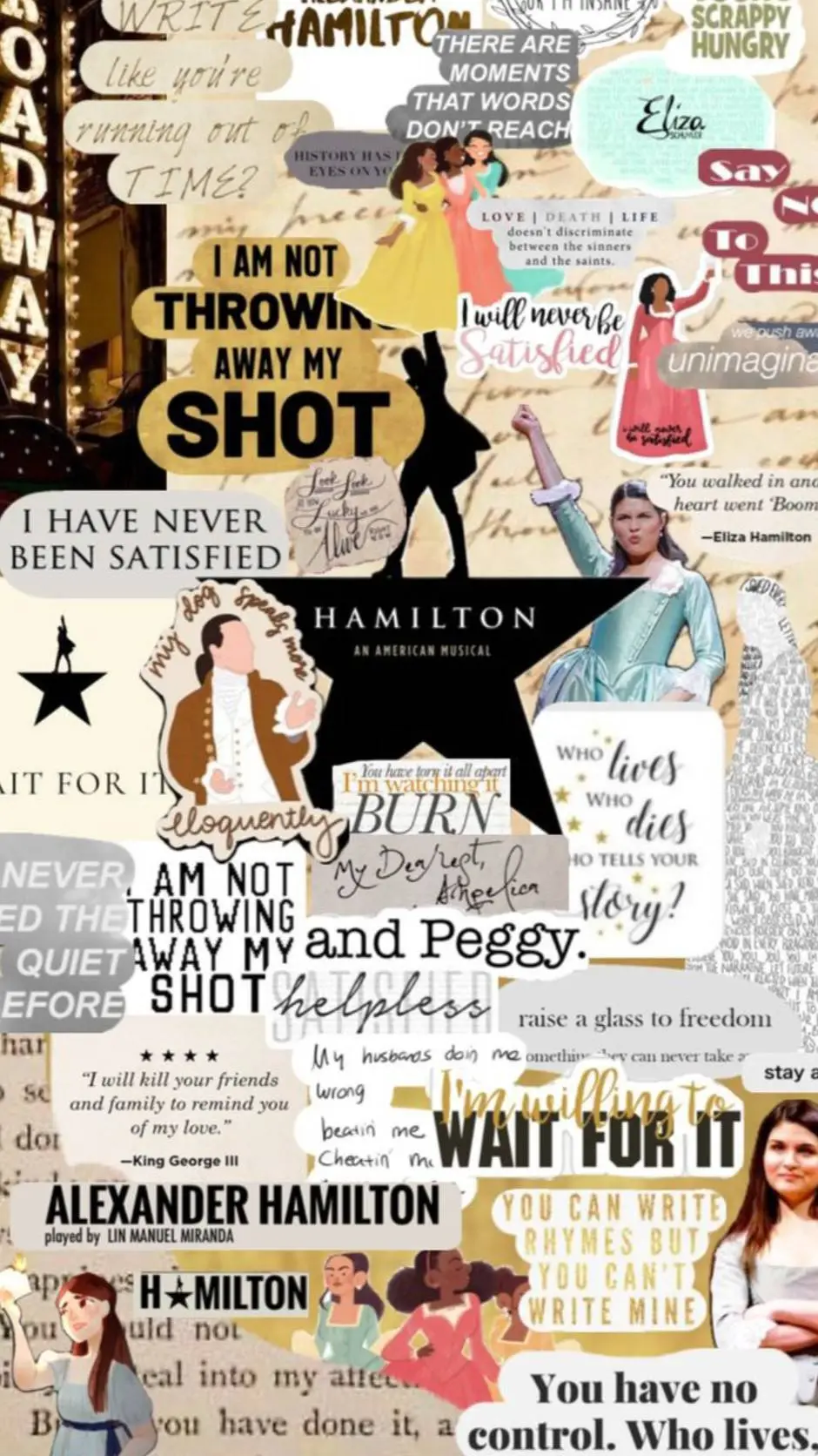 ai character: Hamilton B-Day🎉🌟 background