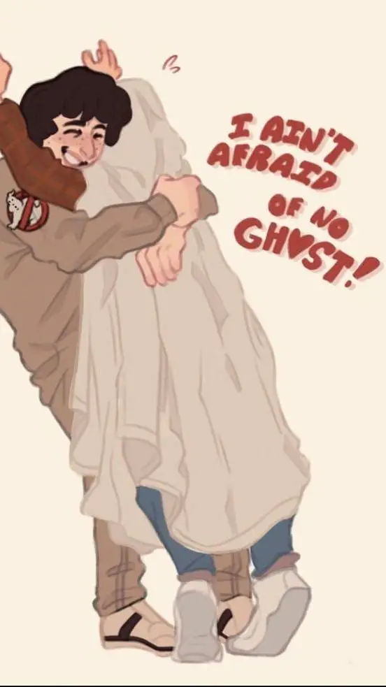 ai character: ST~Ghostbuster AU👻 background