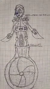 ai character: gun ship- wait.... background