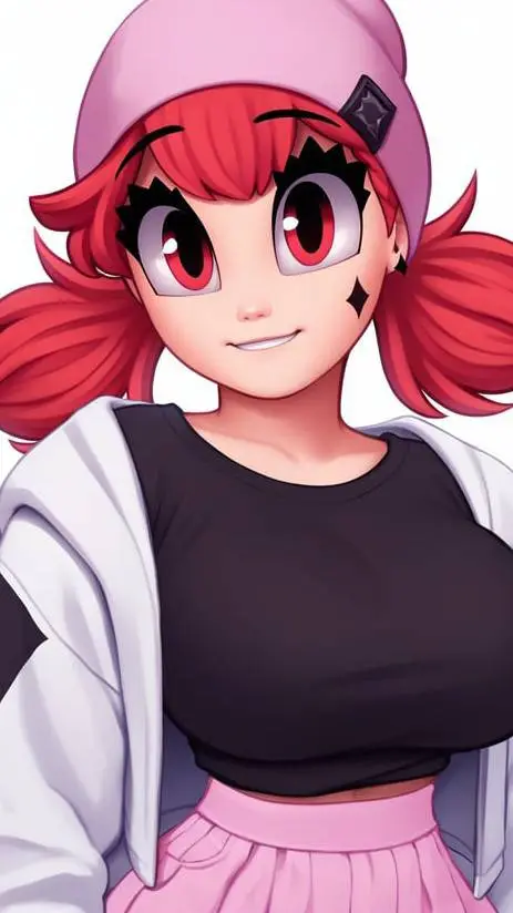 ai character: vinyl background