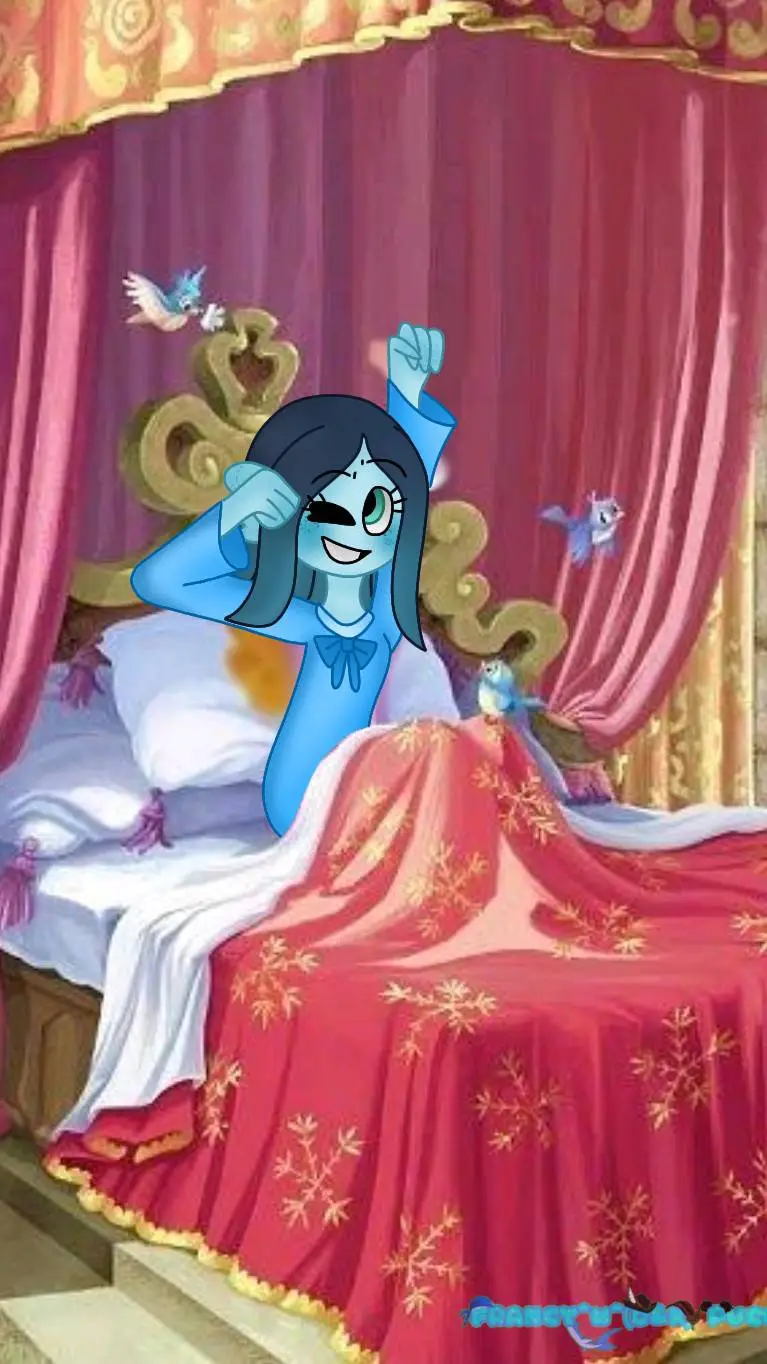 ai character: ruby y bauty  background