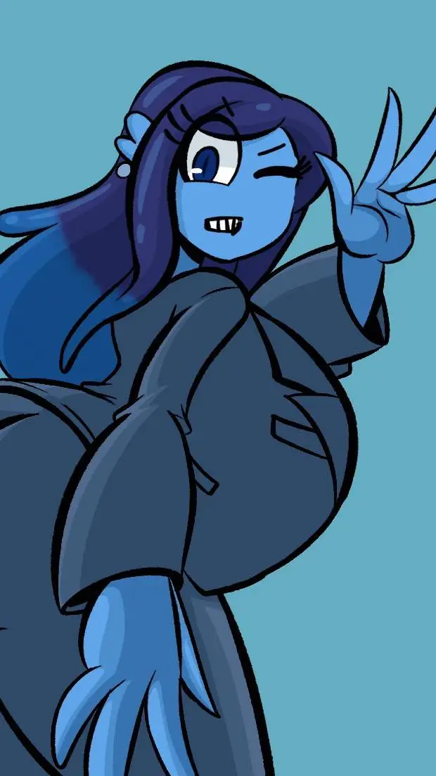 ai character: ruby gillman  background