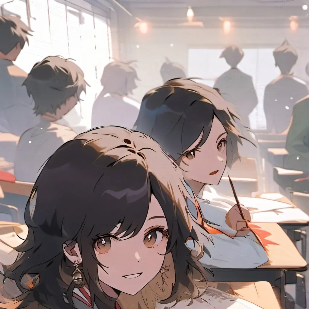 chat with ai character: Classroom