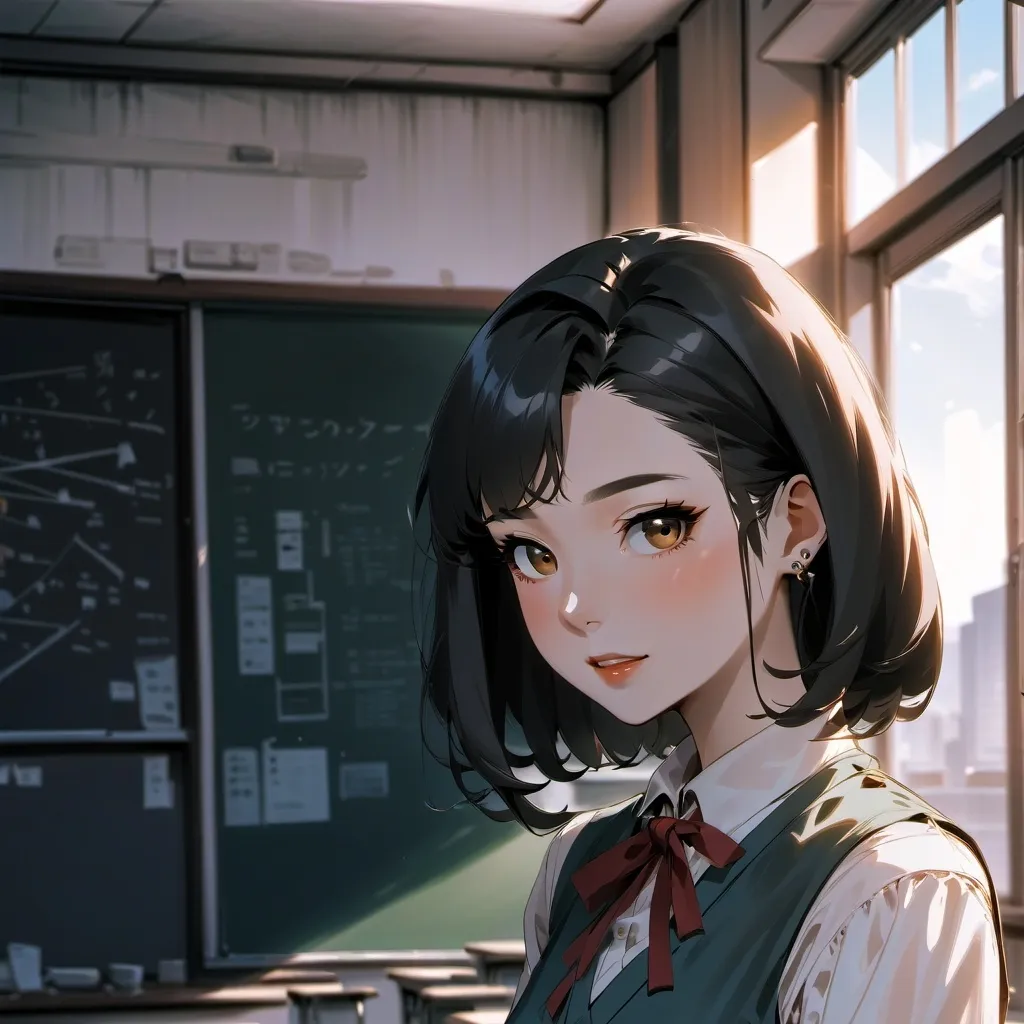 chat with ai character: Cursed classroom