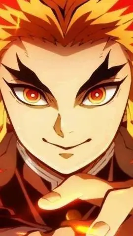 ai character: Kyojuro Rengoku background