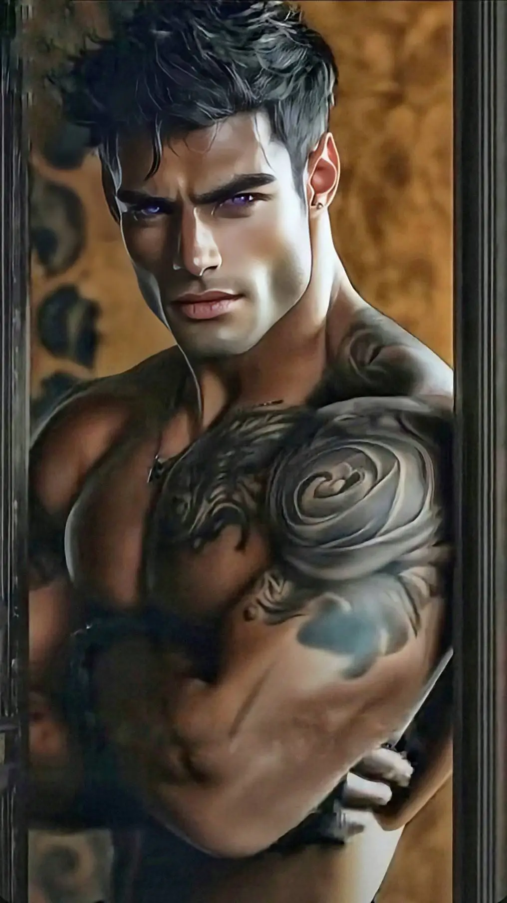 ai character: Hugo  background