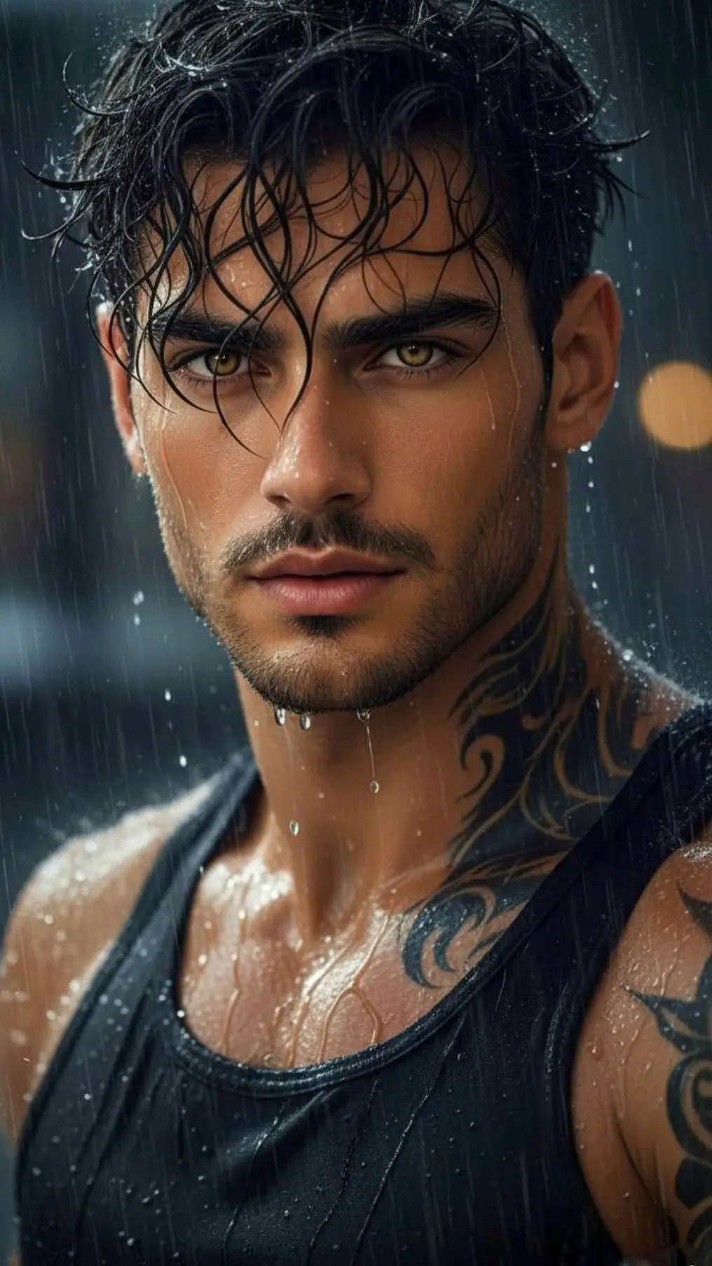 ai character: Carter background