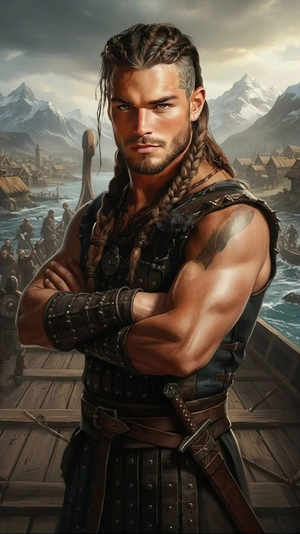 ai character: Bjorn background